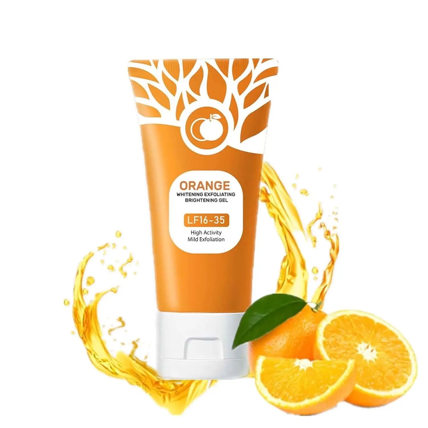Orange Exfoliating Gel for Face & Body All Skin Types-  جل البرتقال لتقشير الوجه والجسم - لجميع أنواع البشرة