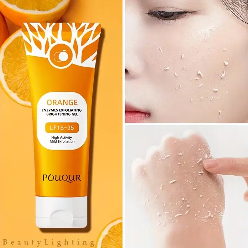 Orange Exfoliating Gel for Face & Body All Skin Types-  جل البرتقال لتقشير الوجه والجسم - لجميع أنواع البشرة