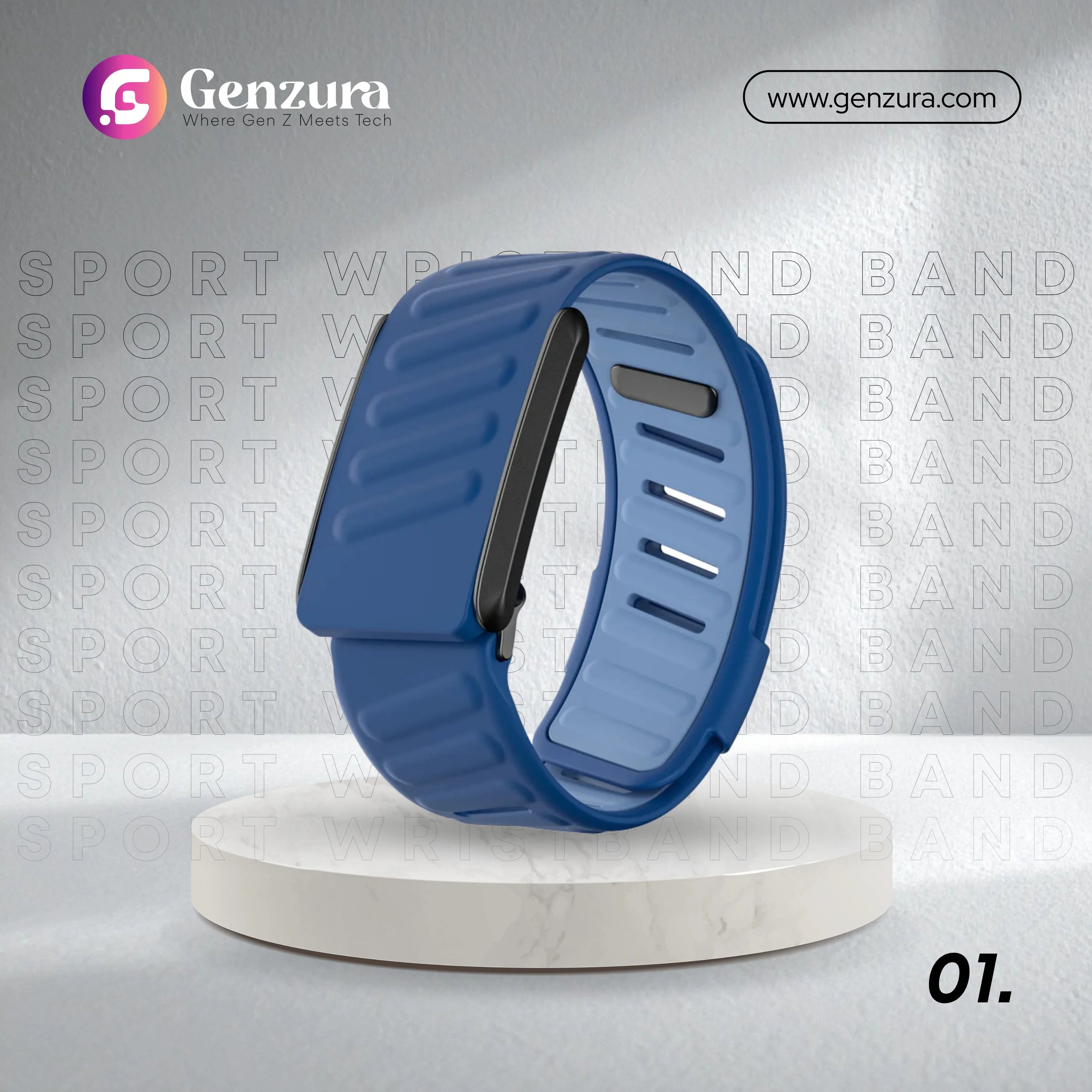 Sport Wristband  Band Soft-Touch Silicone Waterproof and Sweatproof Replacement Silicone Breathable Strap for Whoop 4.0 HRM