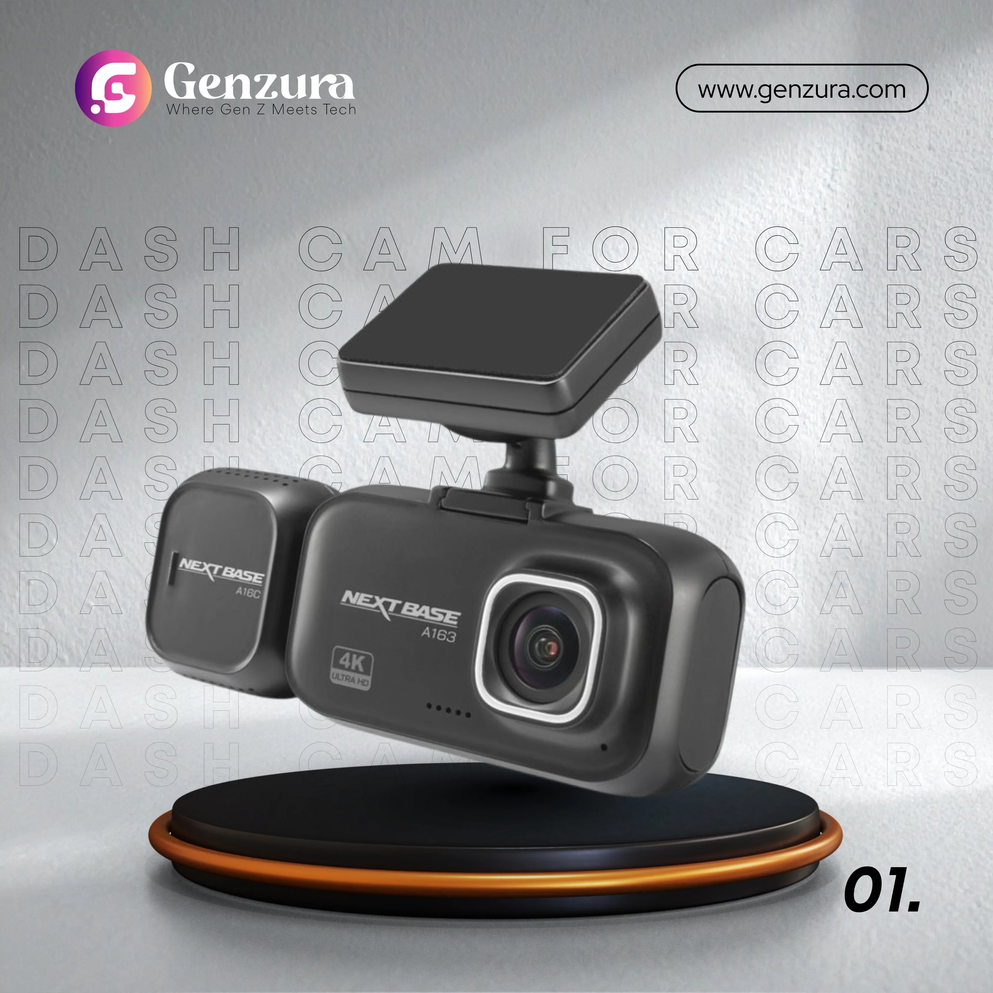 Dash Cam for Cars with Rear View Camera for Vehicle