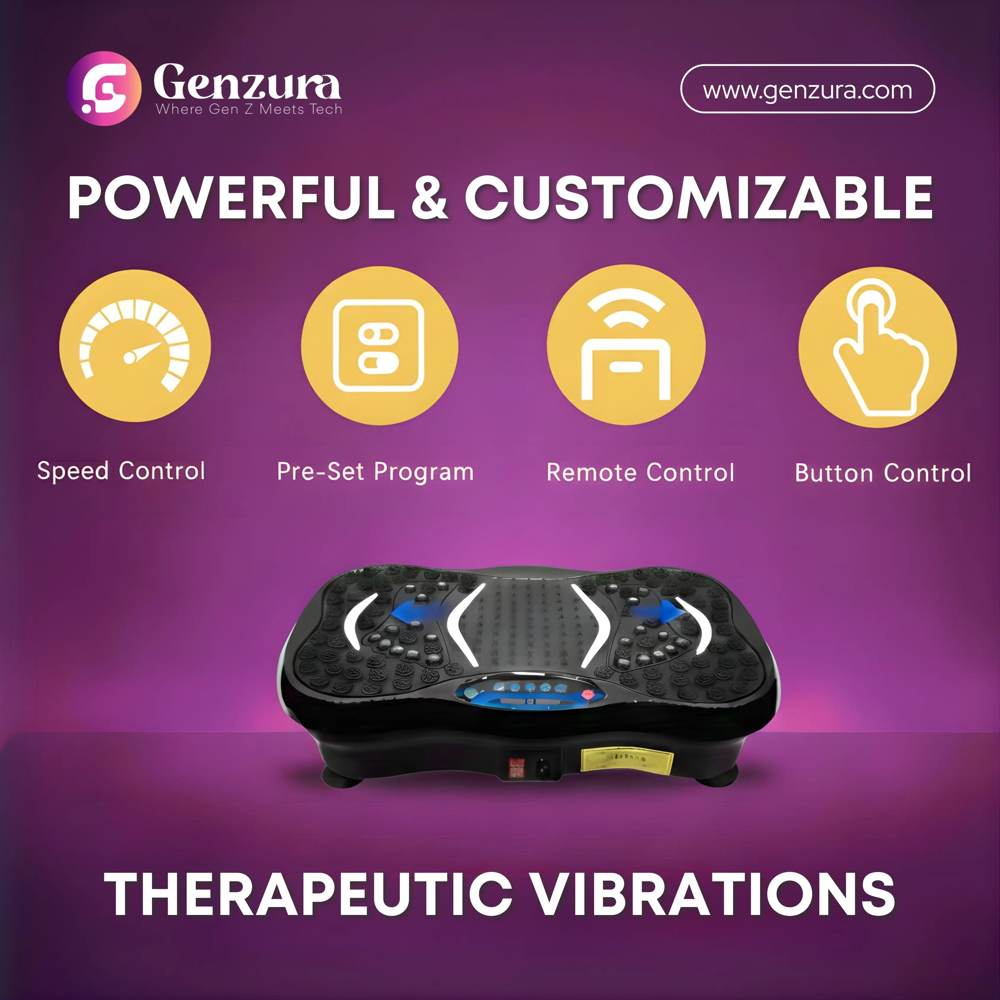 Weight Loss Vibration Machine with bluetooth