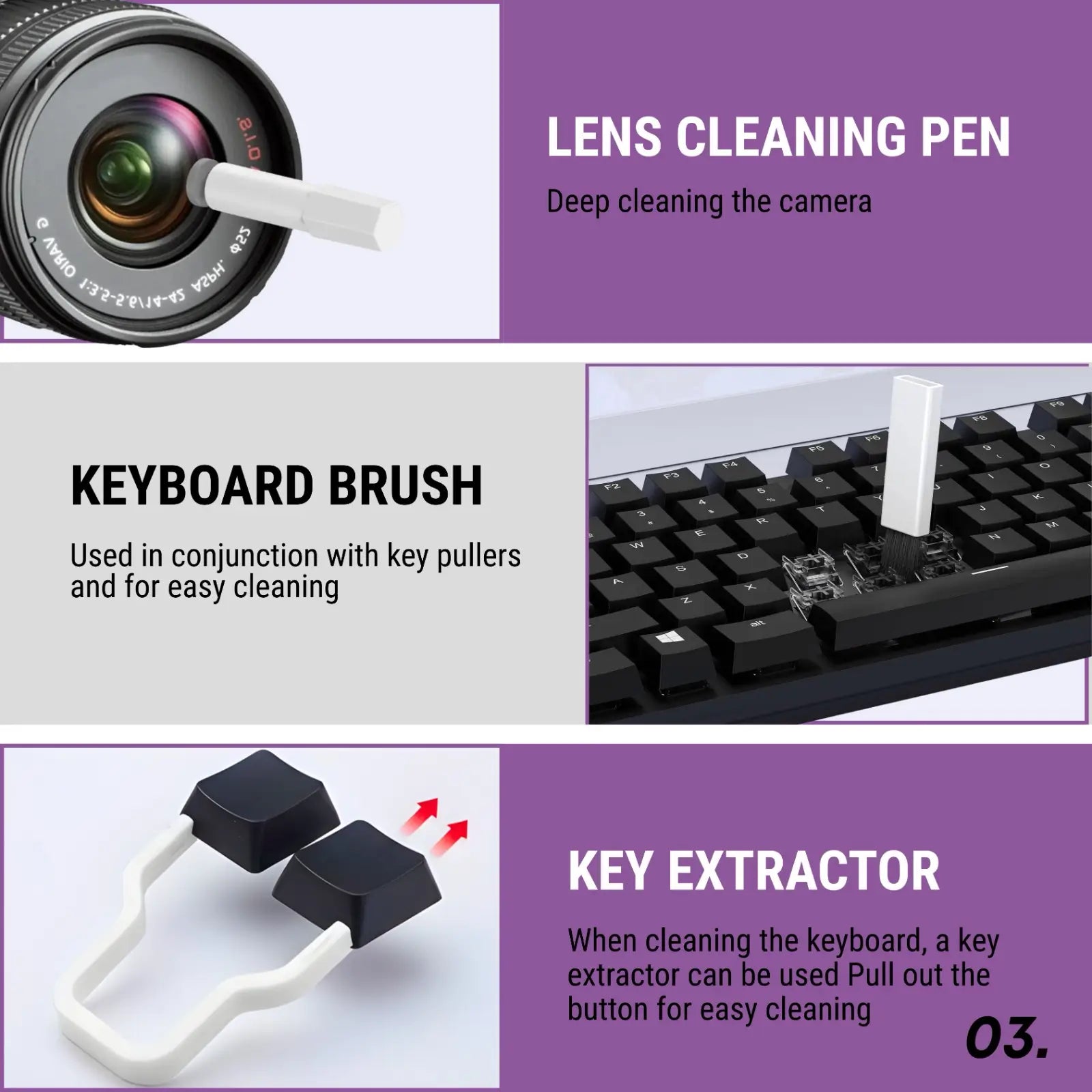 20 in 1 Electronic Cleaning Brush Kit