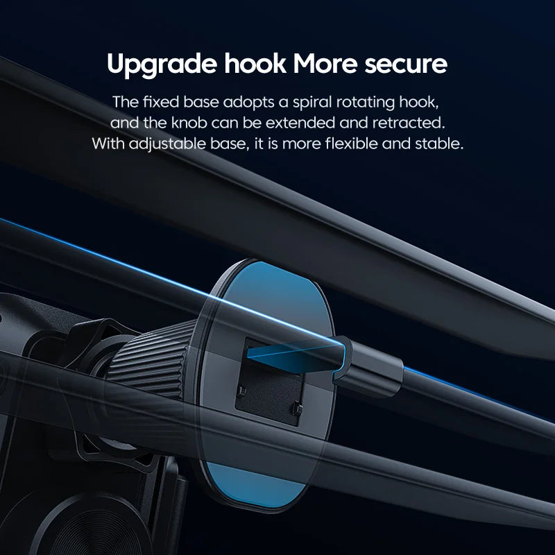 Wireless Car Phone Charger – Fast Charging Auto-Clamping Mount for Air Vent