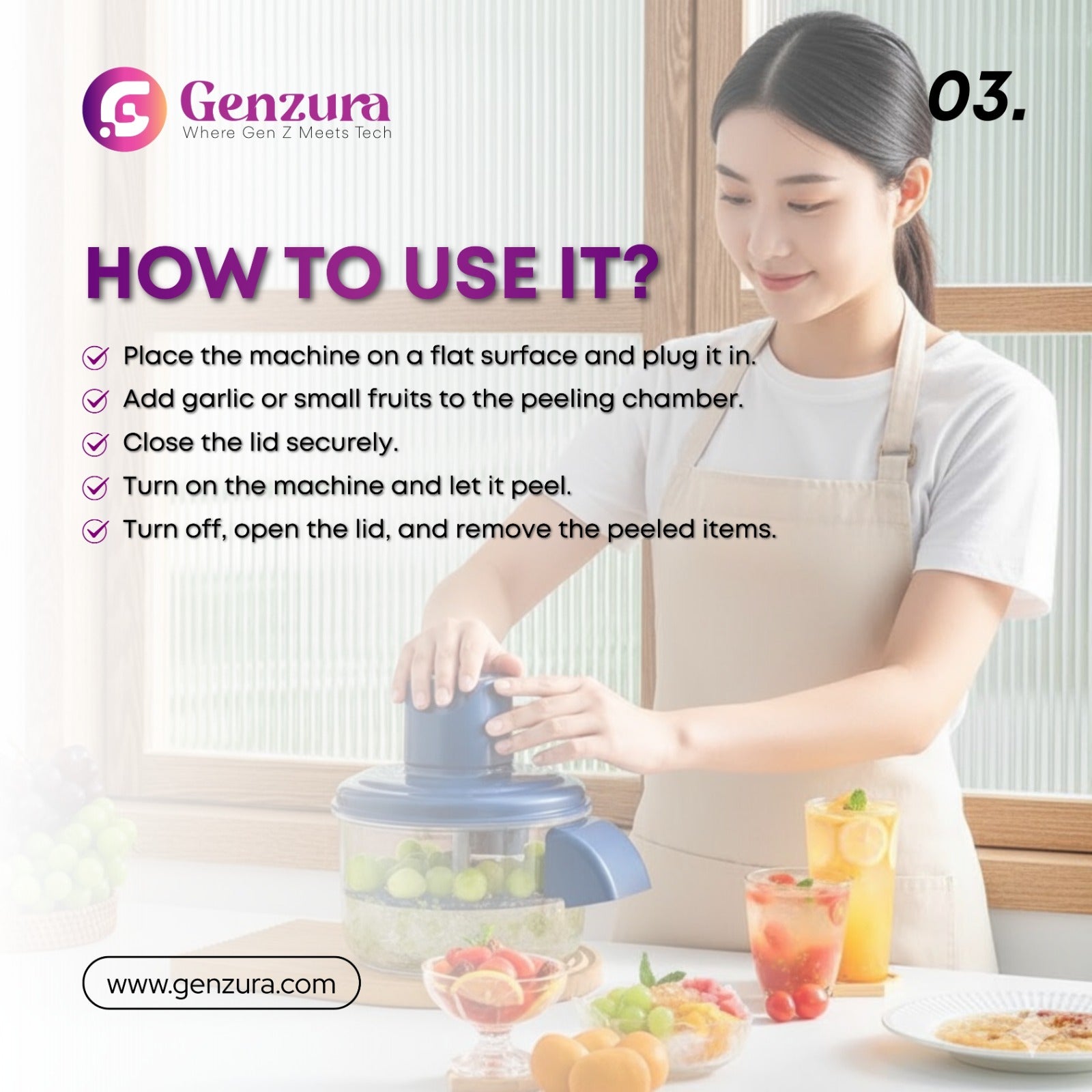 Electric Fruit Peeling Machine