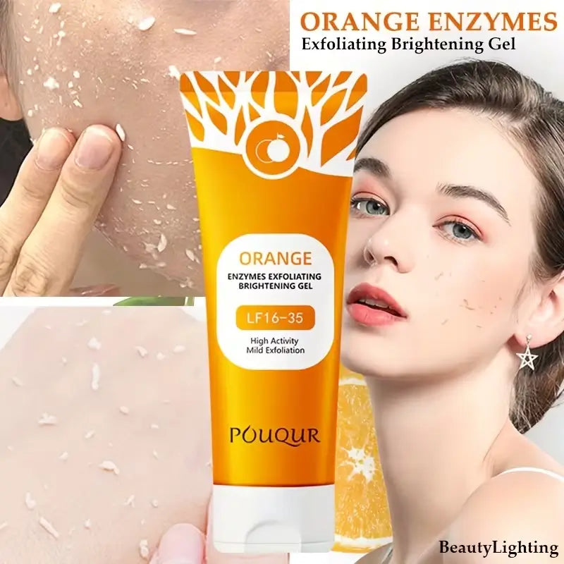 Orange Exfoliating Gel for Face & Body All Skin Types-  جل البرتقال لتقشير الوجه والجسم - لجميع أنواع البشرة