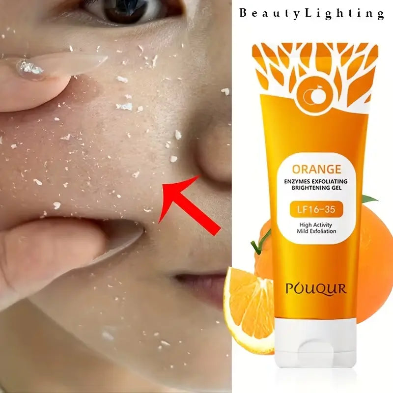Orange Exfoliating Gel for Face & Body All Skin Types-  جل البرتقال لتقشير الوجه والجسم - لجميع أنواع البشرة